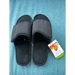 Acorn Black Sundal Classic Comfort Slides US8-9 NWT